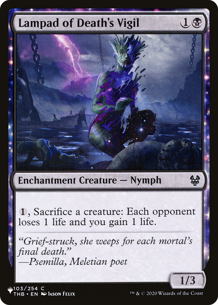 Lampad of Death's Vigil [The List]-1