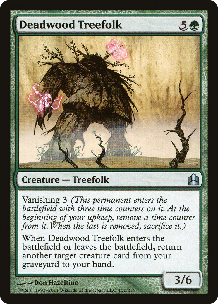 Deadwood Treefolk [Commander 2011]-1