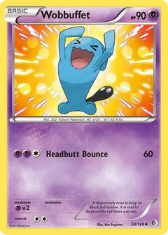 Wobbuffet (58/149) [Black & White: Boundaries Crossed]-1