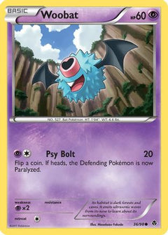 Woobat (36/98) [Black & White: Emerging Powers]-1
