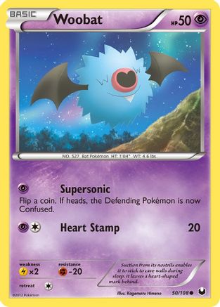 Woobat (50/108) [Black & White: Dark Explorers]-1