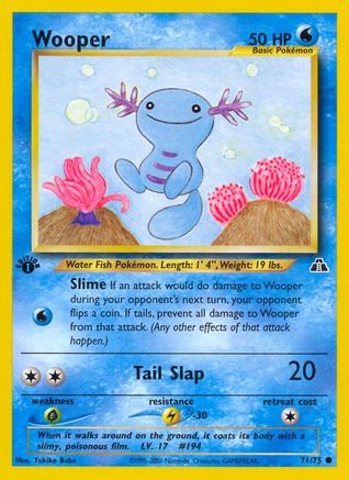 Wooper (71/75) [Neo Discovery Unlimited]-1