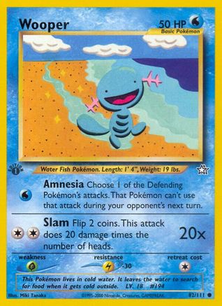 Wooper (82/111) [Neo Genesis Unlimited]-1