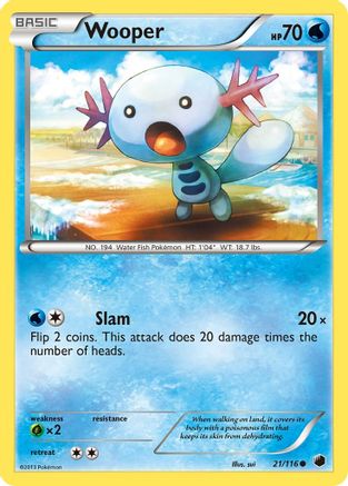 Wooper (21/116) [Black & White: Plasma Freeze]-1