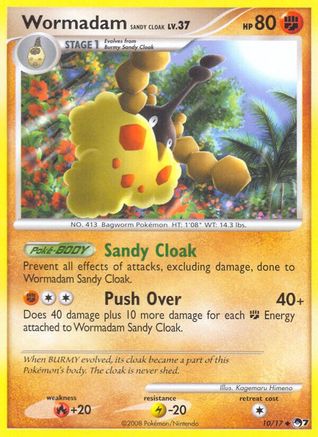 Wormadam Sandy Cloak (10/17) [POP Series 7]-1