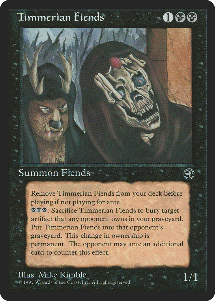 Timmerian Fiends [Homelands]-1