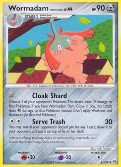 Wormadam Trash Cloak (51/99) [Platinum: Arceus]-1