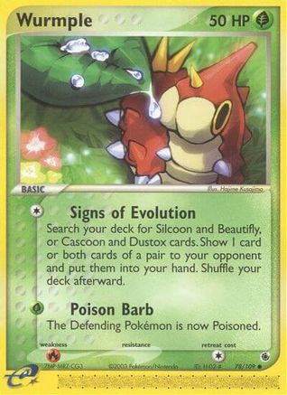 Wurmple (78/109) [EX: Ruby & Sapphire]-1