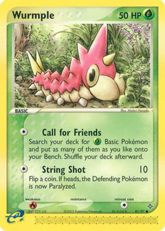 Wurmple (81/97) [EX: Dragon]-1