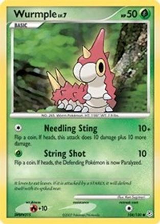 Wurmple (104/130) [Diamond & Pearl: Base Set]-1