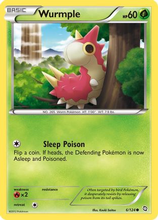 Wurmple (6/124) [Black & White: Dragons Exalted]-1