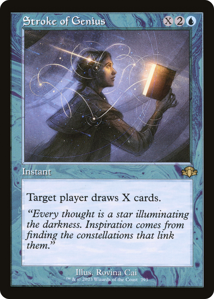 Stroke of Genius (Retro) [Dominaria Remastered]-1