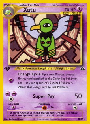 Xatu (52/75) [Neo Discovery 1st Edition]-1