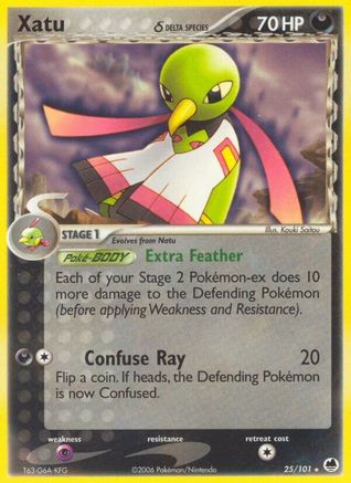 Xatu (25/101) (Delta Species) [EX: Dragon Frontiers]-1
