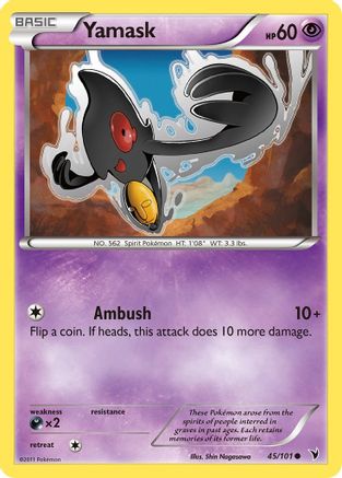 Yamask (45/101) [Black & White: Noble Victories]-1