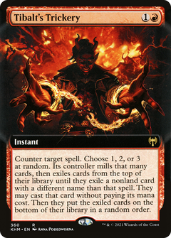 Tibalt's Trickery (Extended Art) [Kaldheim]-1