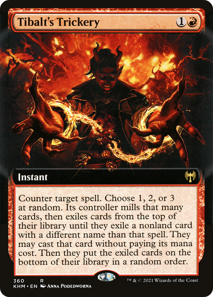 Tibalt's Trickery (Extended Art) [Kaldheim]-1