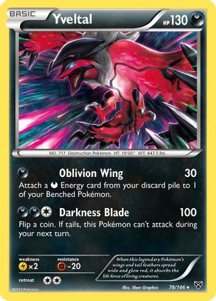 Yveltal (78/146) [XY: Base Set]-1