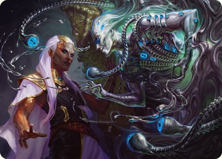 Mirage Mockery Art Card [Phyrexia: All Will Be One Art Series]-1