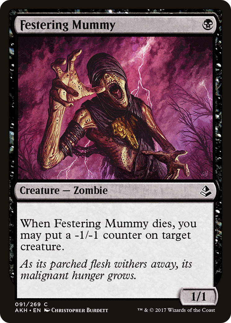 Festering Mummy [Amonkhet]-1