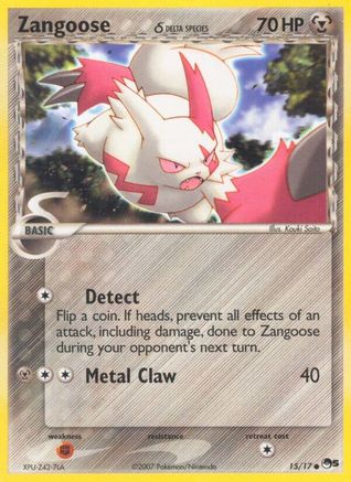 Zangoose (15/17) (Delta Species) [POP Series 5]-1