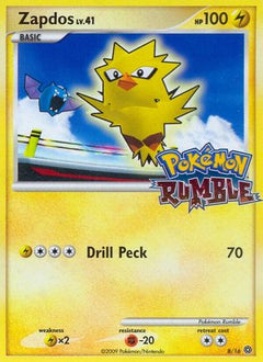 Zapdos (8/16) [Pokémon Rumble]-1