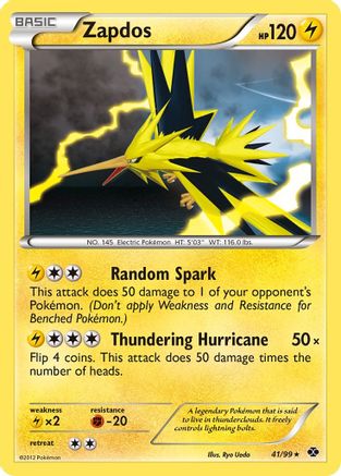 Zapdos (41/99) [Black & White: Next Destinies]-1