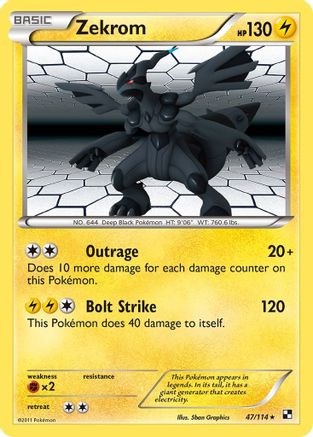 Zekrom (47/114) [Black & White: Base Set]-1