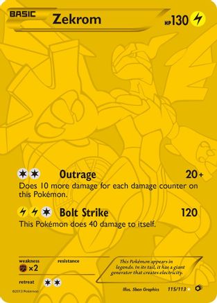Zekrom (115/113) [Black & White: Legendary Treasures]-1