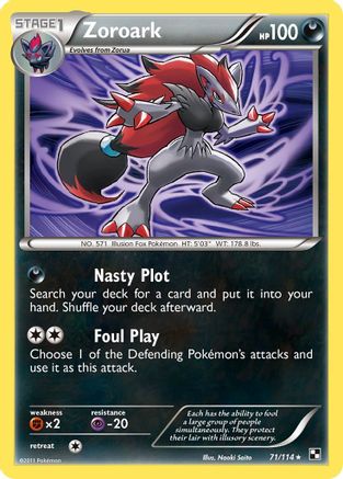 Zoroark (71/114) [Black & White: Base Set]-1