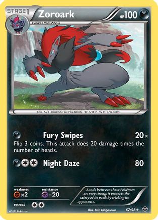 Zoroark (67/98) [Black & White: Emerging Powers]-1