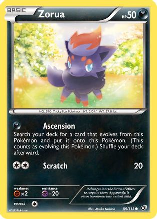 Zorua (89/113) [Black & White: Legendary Treasures]-1