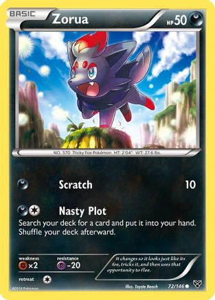 Zorua (72/146) [XY: Base Set]-1