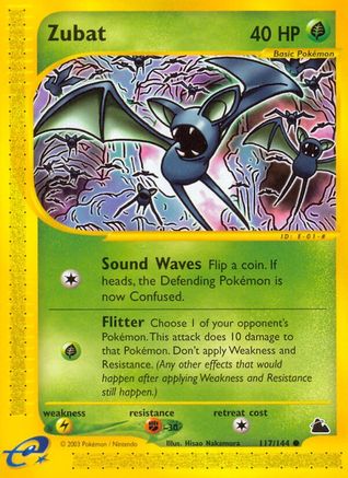 Zubat (117/144) [Skyridge]-1