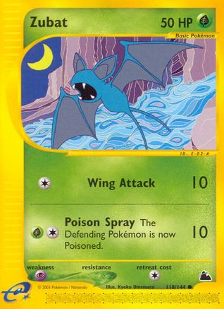 Zubat (118/144) [Skyridge]-1