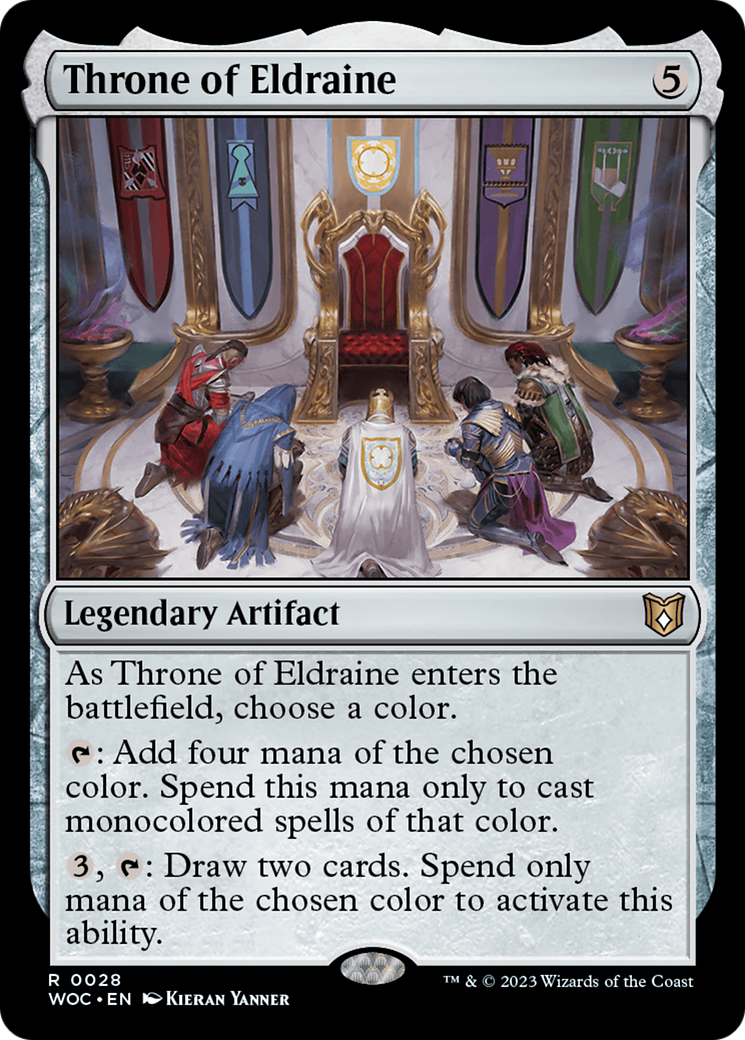 Throne of Eldraine [Wilds of Eldraine Commander]-1