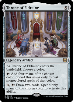 Throne of Eldraine [Wilds of Eldraine Commander]-1