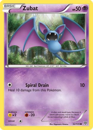 Zubat (52/135) [Black & White: Plasma Storm]-1