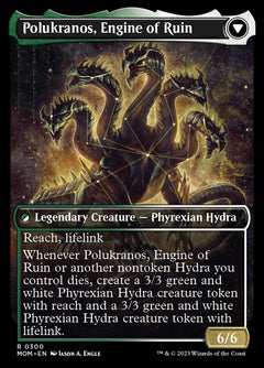 Polukranos Reborn // Polukranos, Engine of Ruin (Showcase Planar Booster Fun) [March of the Machine]-2
