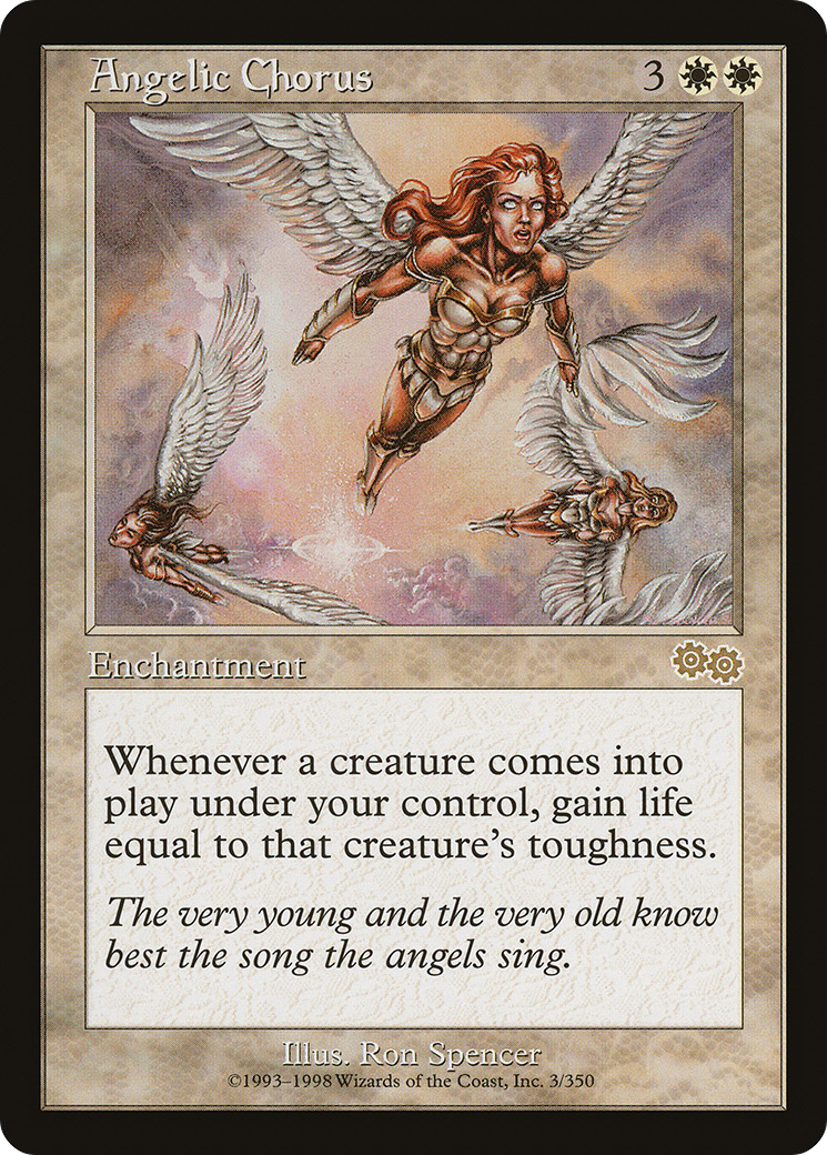 Angelic Chorus [Urza's Saga]-1