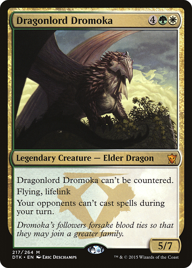 Dragonlord Dromoka [Dragons of Tarkir]-1