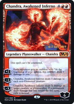 Chandra, Awakened Inferno [Core Set 2020 Prerelease Promos]-1