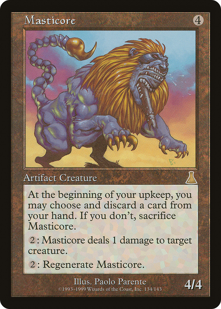 Masticore [Urza's Destiny]-1