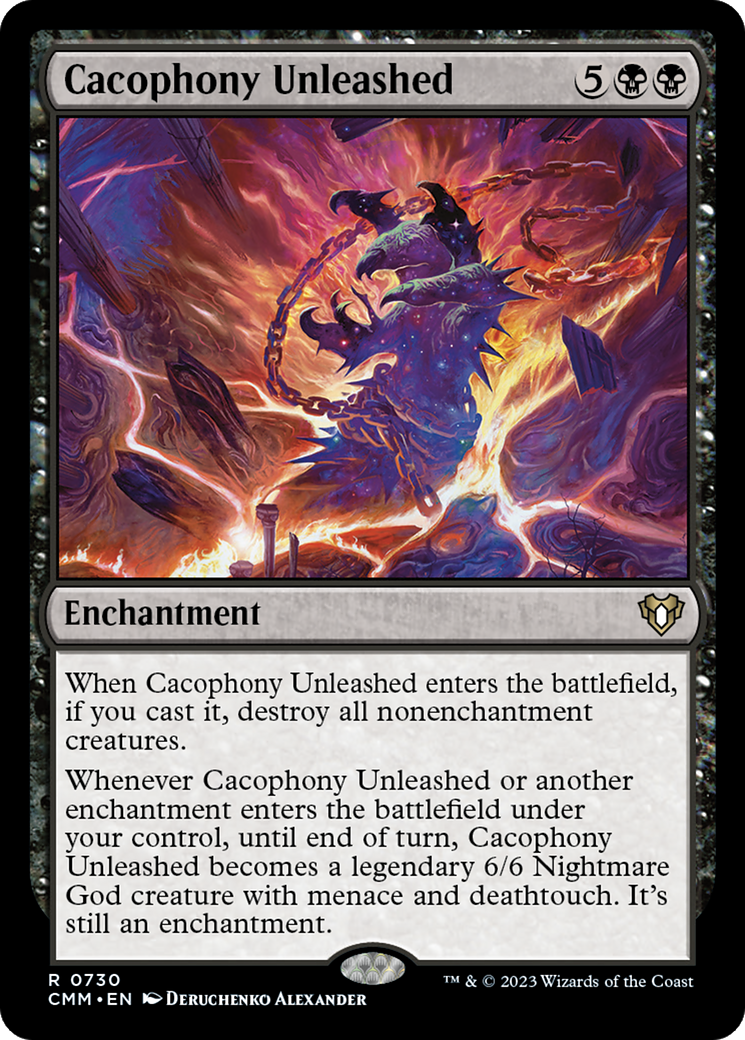 Cacophony Unleashed [Commander Masters]-1