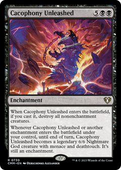 Cacophony Unleashed [Commander Masters]-1