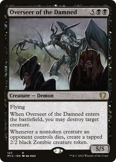 Overseer of the Damned [Innistrad: Midnight Hunt Commander]-1