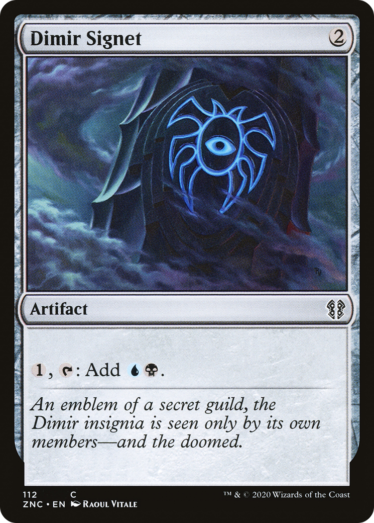 Dimir Signet [Zendikar Rising Commander]-1