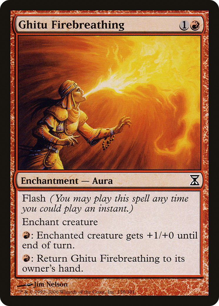 Ghitu Firebreathing [Time Spiral]-1
