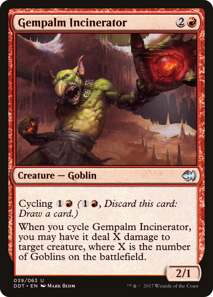 Gempalm Incinerator [Duel Decks: Merfolk vs. Goblins]-1