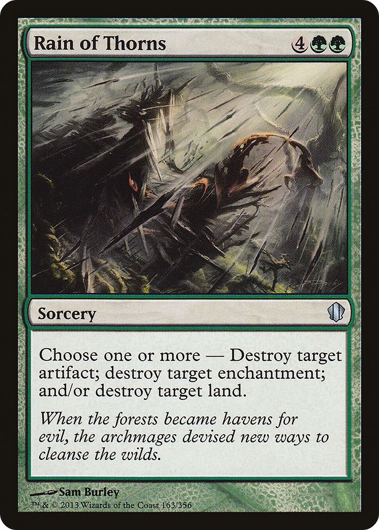 Rain of Thorns [Commander 2013]-1